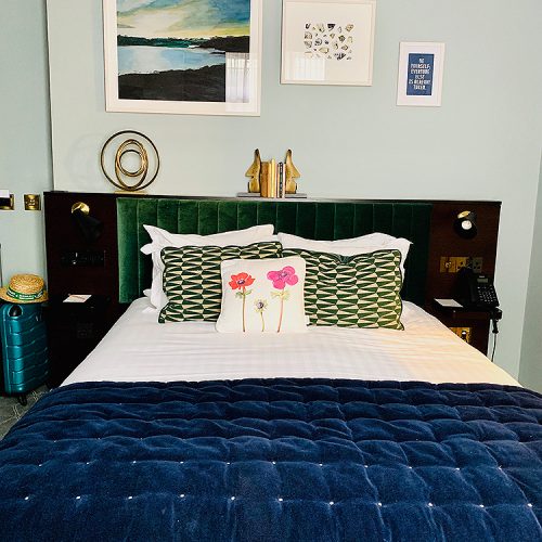bed at Wilder Townhouse