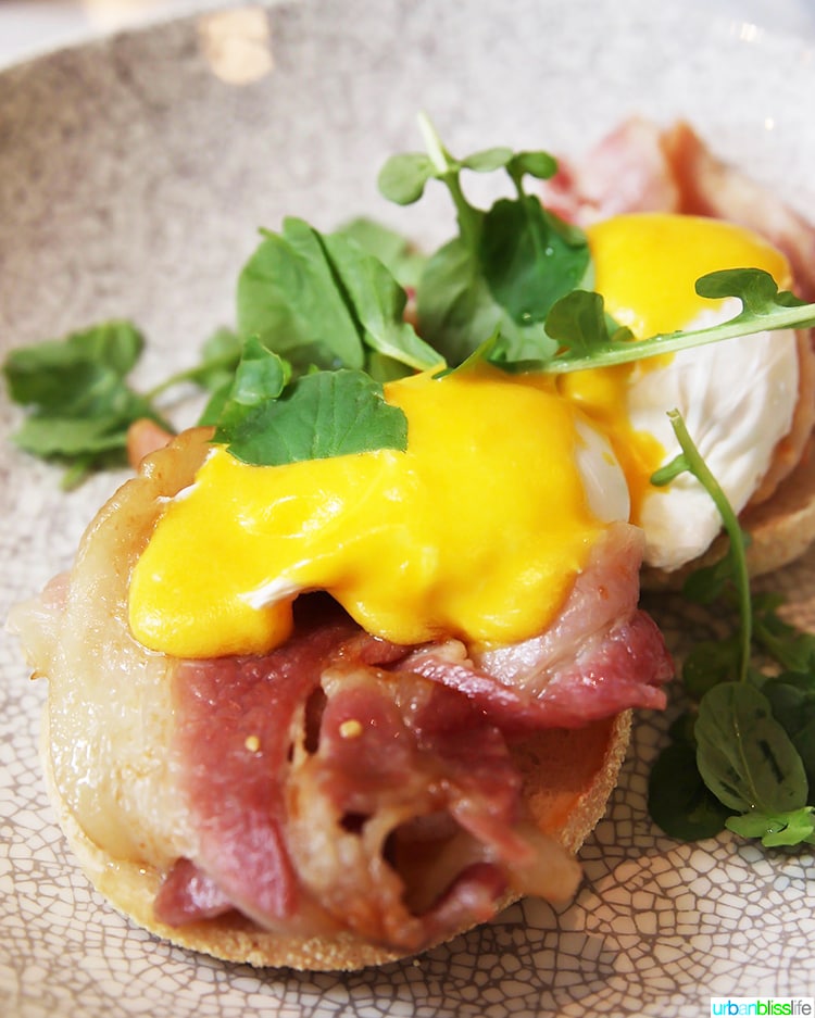eggs benedict at Wilder Townhouse