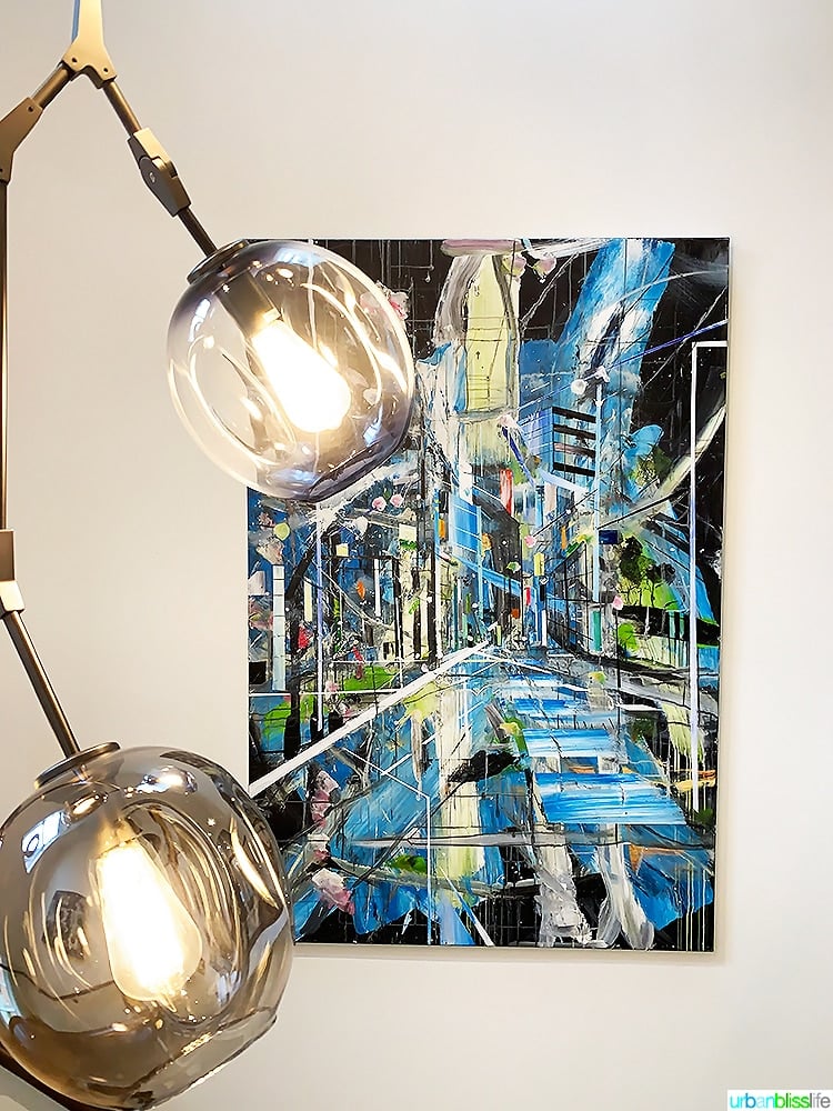 wall art at Wilder Townhouse