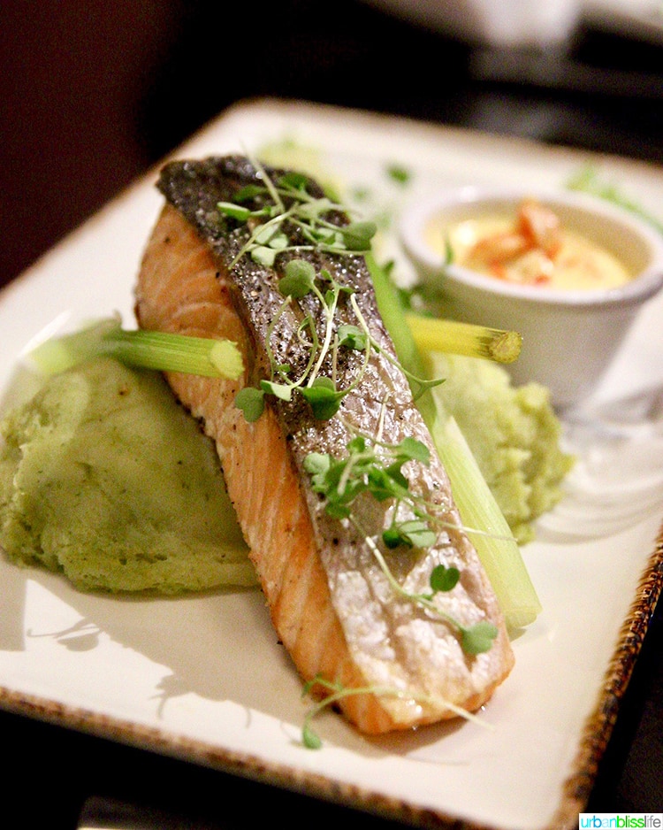 Fire Restaurant Salmon