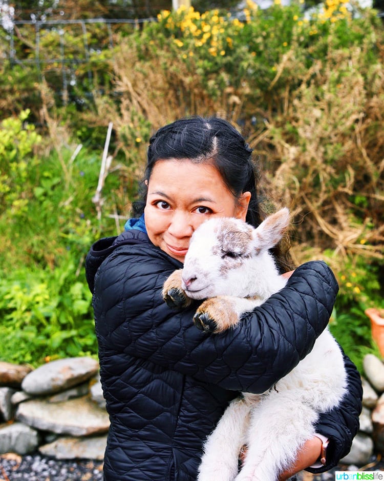 Glen Keen Farm Marlynn and goat