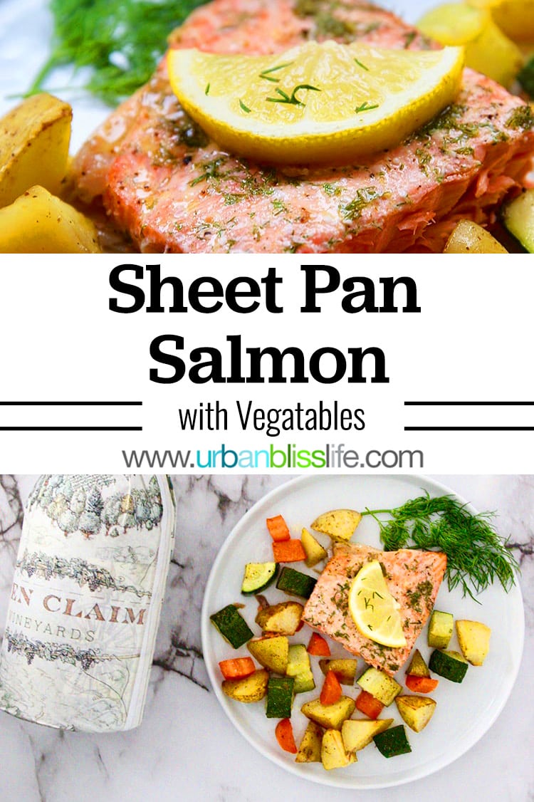 sheet pan salmon
