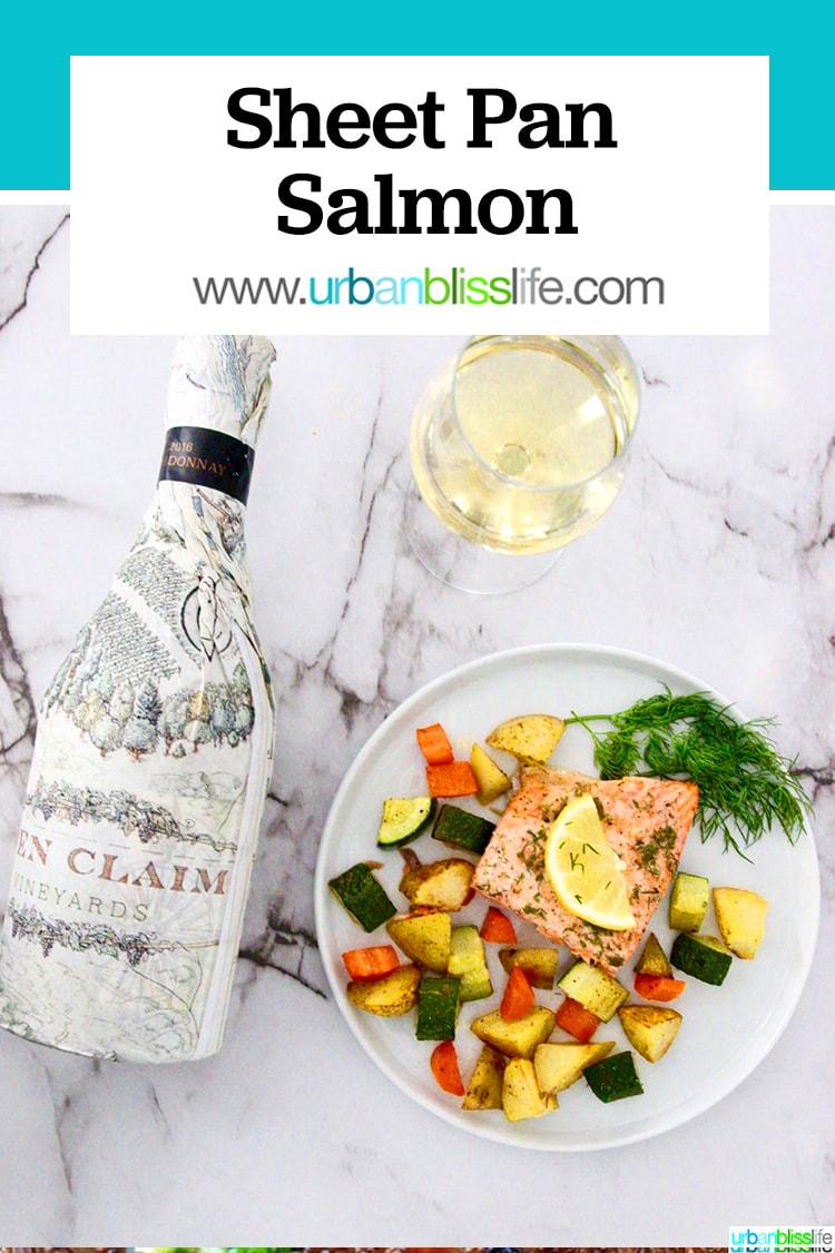 sheet pan salmon
