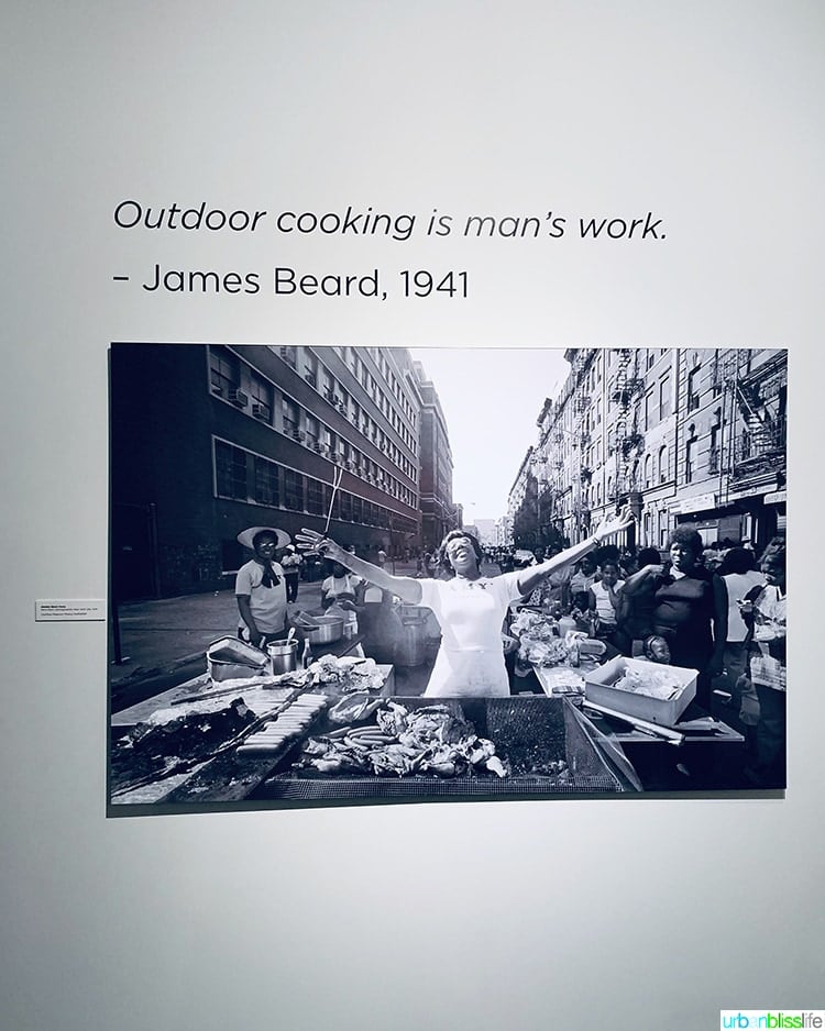 photo with a james beard quote.