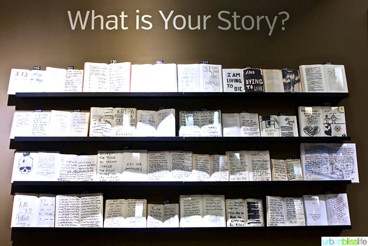 black and white art for What is Your Story exhibit.