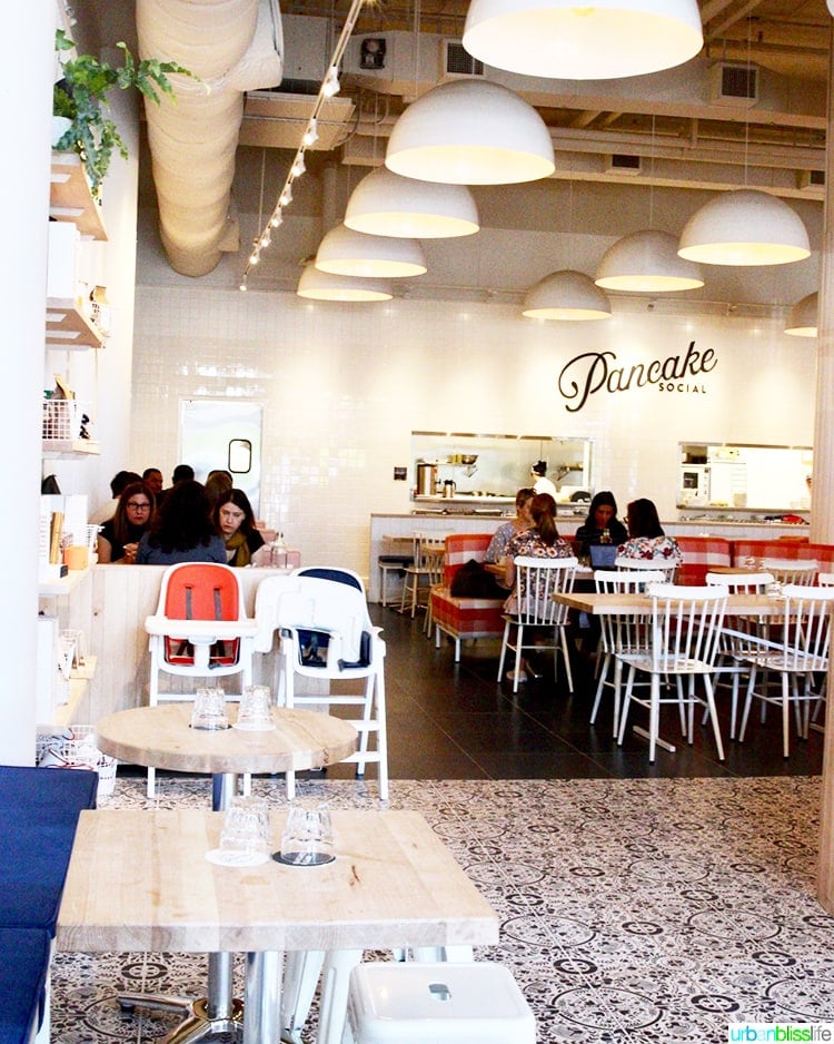 at pancake social in atlanta interior decor