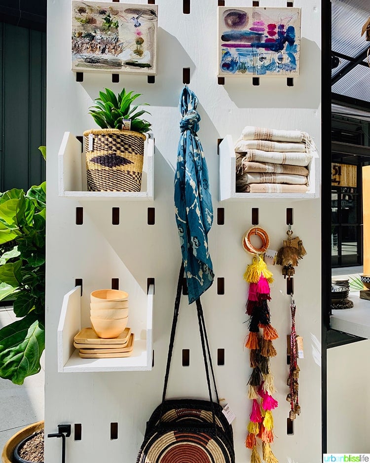 colorful shop display at Ponce City Market 