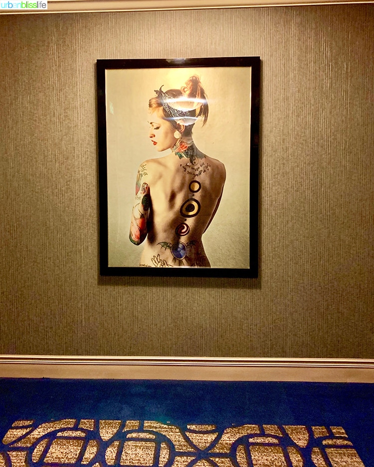 artwork at at duniway hotel portland