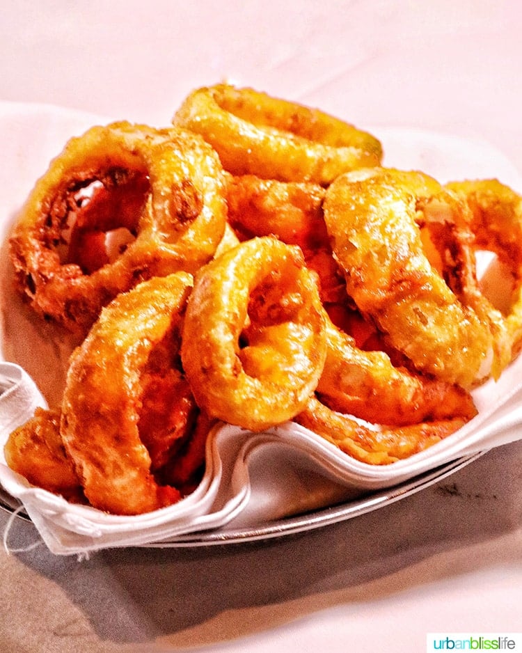 onion rings.
