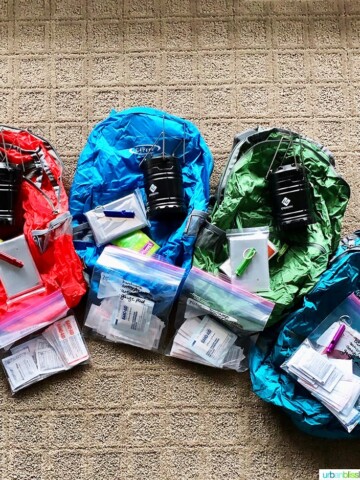 emergency go bags