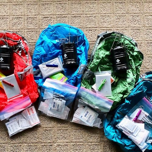 emergency go bags