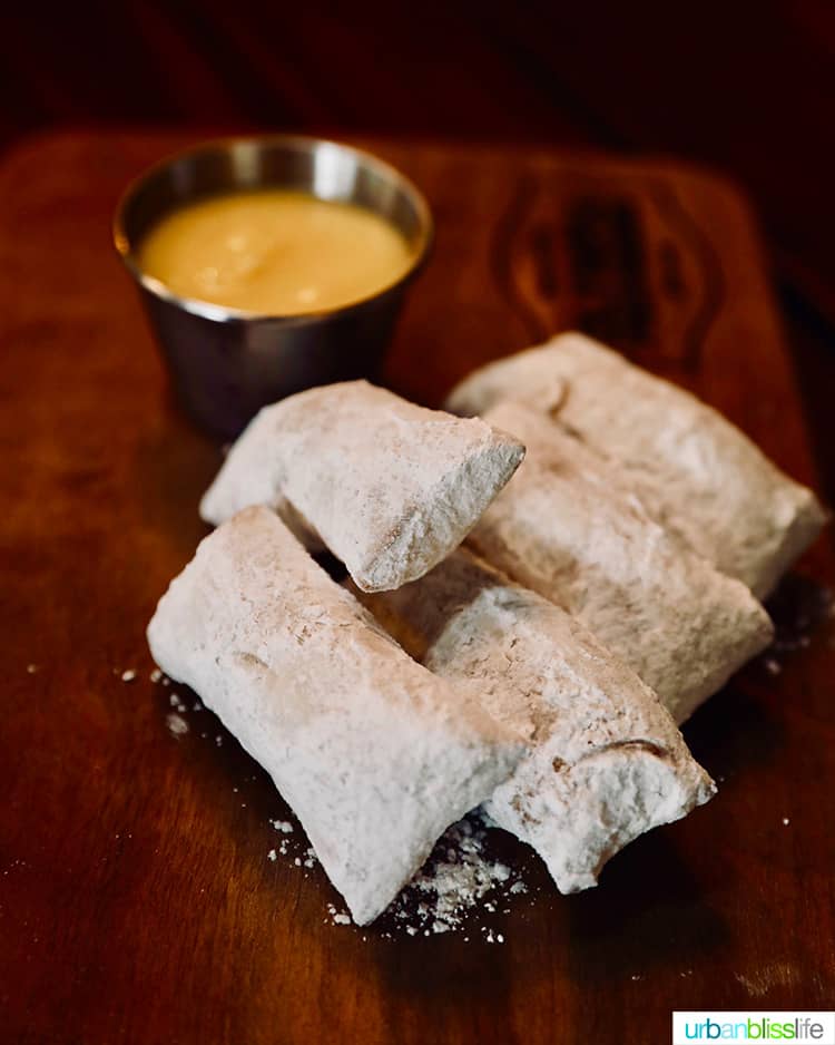 beignets at Olympia Provisions