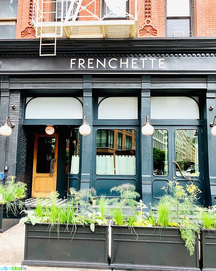 Frenchette NYC restaurant