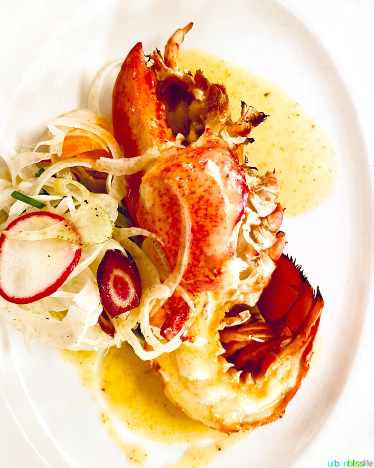 lobster at Frenchette NYC