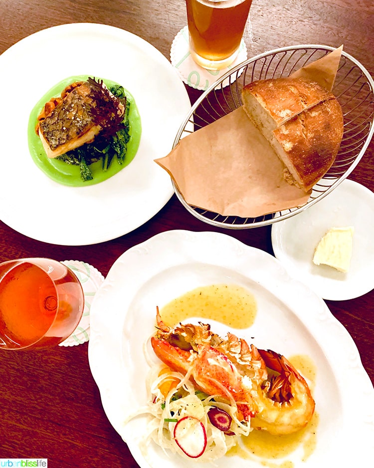 lunch at Frenchette NYC restaurant