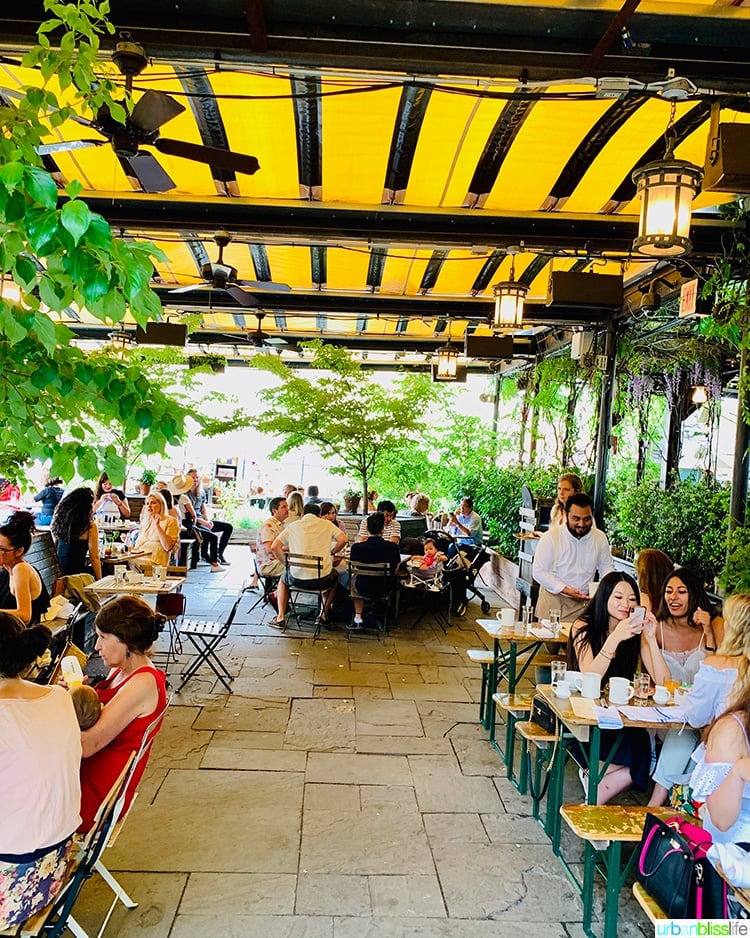 Gallow Green rooftop bar  in NYC