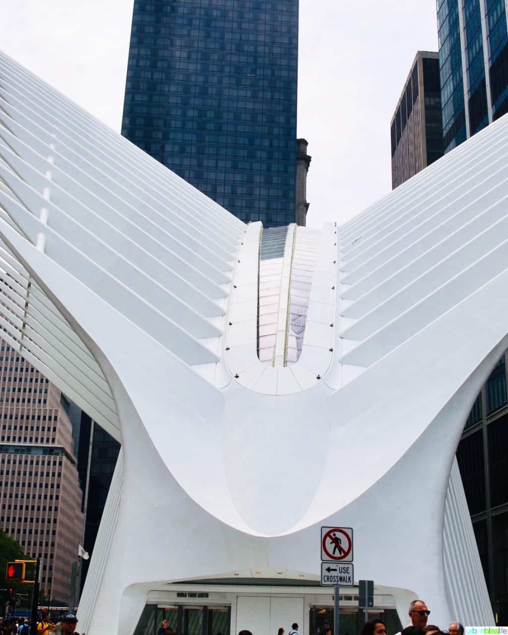 exterior of Oculus NYC