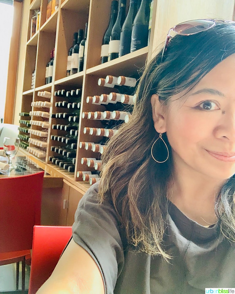 Marlynn Schotland at Petrarca wine bar NYC