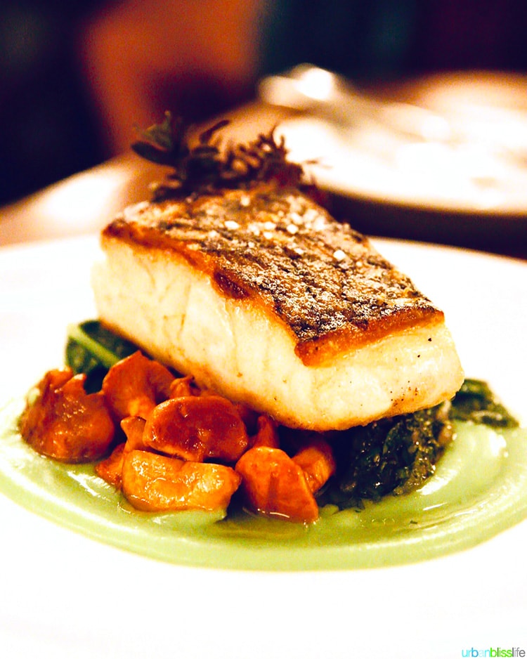fish at Upland NYC