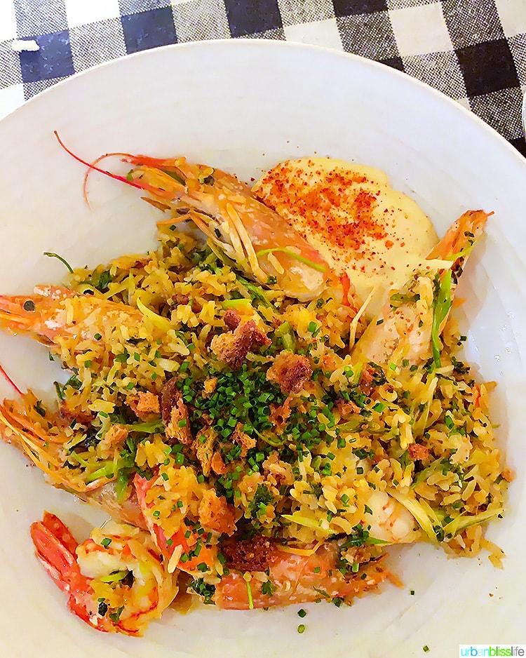 seafood at Upland NYC restaurant