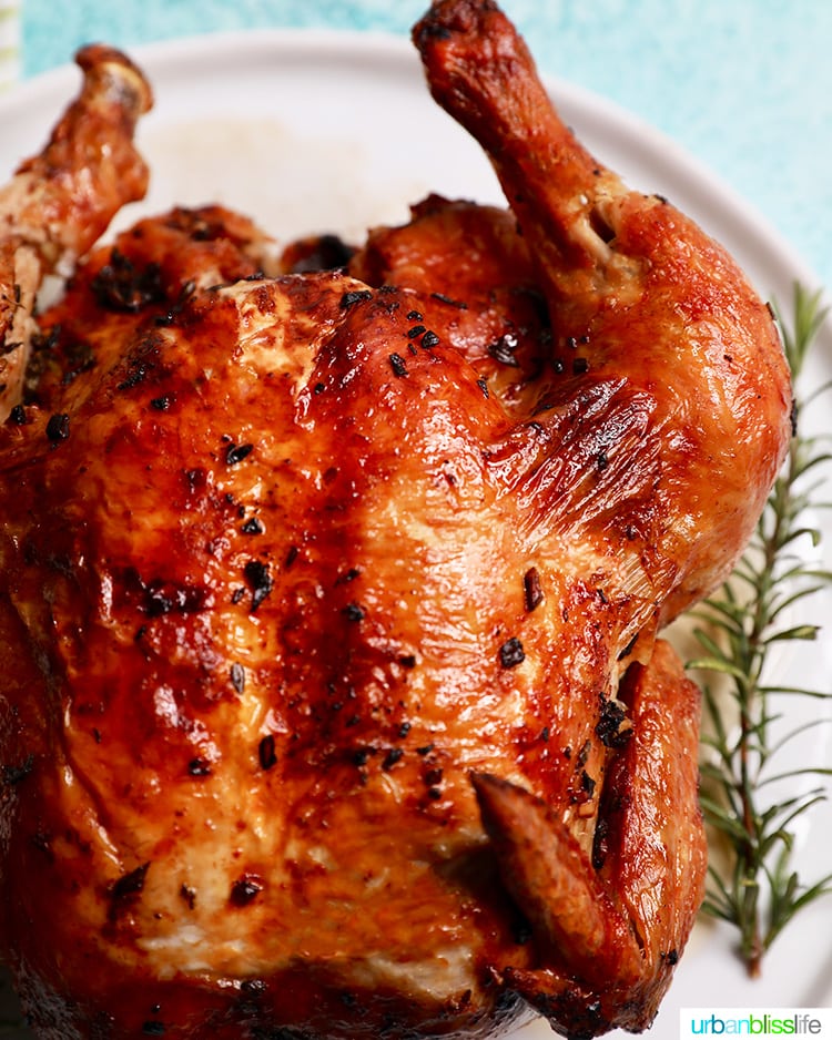 Air Fryer Rotisserie Chicken