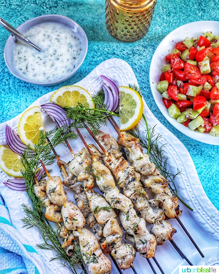 Greek Chicken Souvlaki