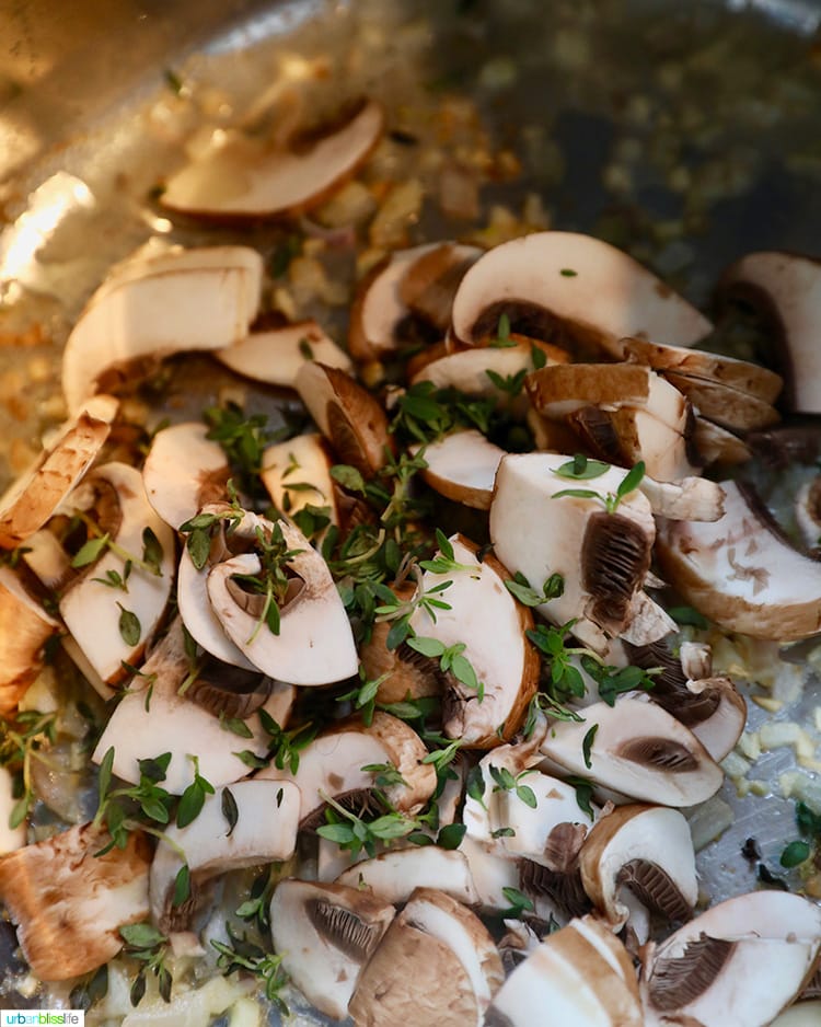 mushrooms in instant pot