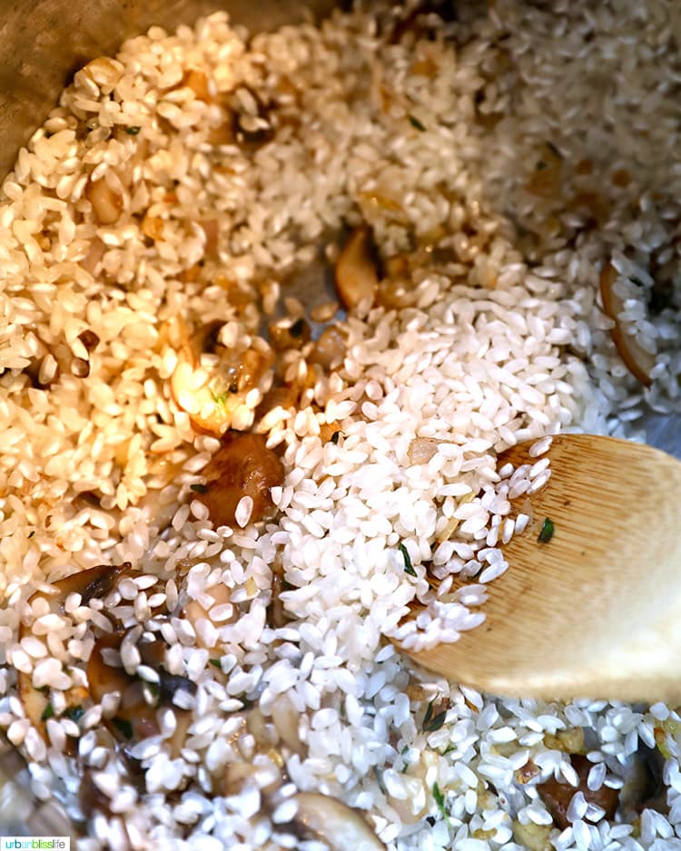 making risotto in instant pot