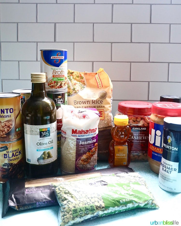 Non-Perishable Food Pantry List