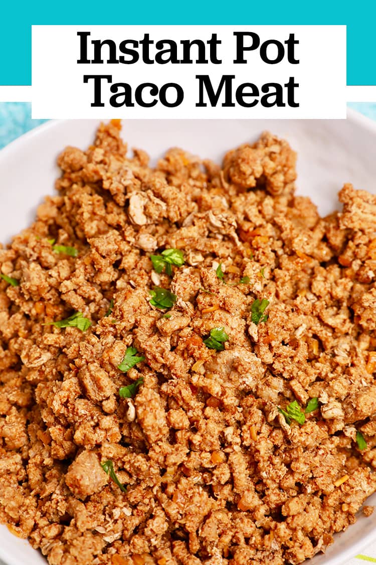 instant pot taco meat