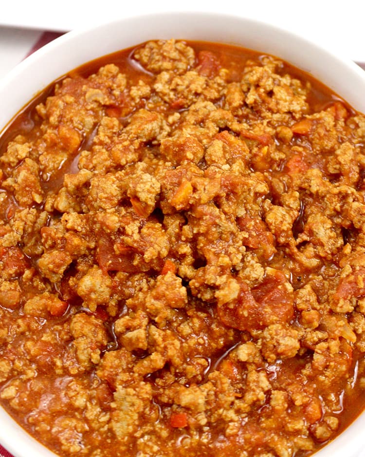 Sloppy Joe Slider meat