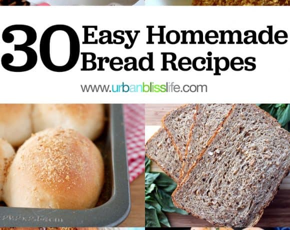 30 Easy Homemade Bread Recipes