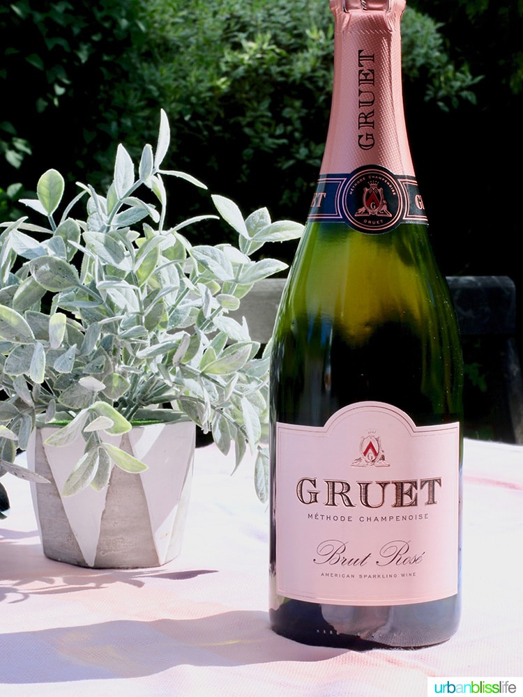 Gruet Brut Rosé wine