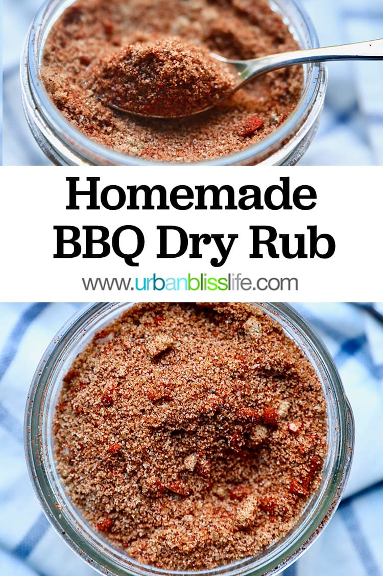 best BBQ rub & homemade bbq seasoning recipe