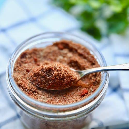 spoonful of the best BBQ rub!