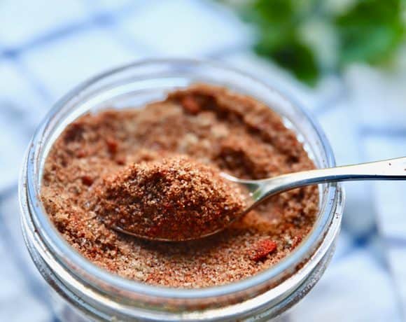 spoonful of the best BBQ rub!