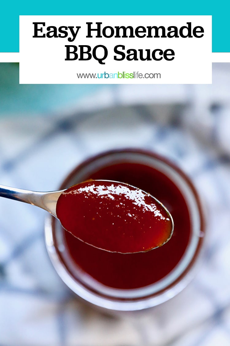 Homemade Sweet BBQ Sauce