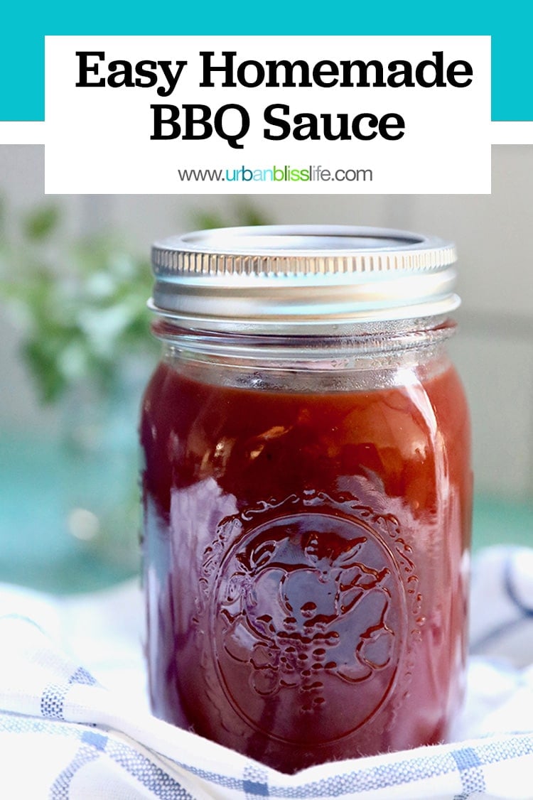 Homemade Sweet BBQ Sauce