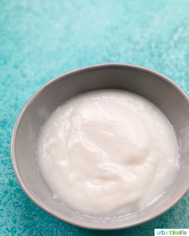 plain yogurt