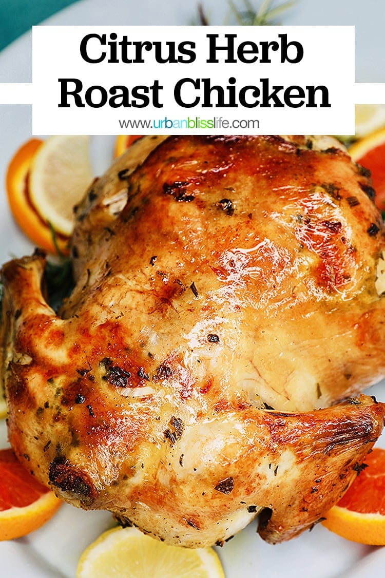 Citrus Herb Roast Chicken