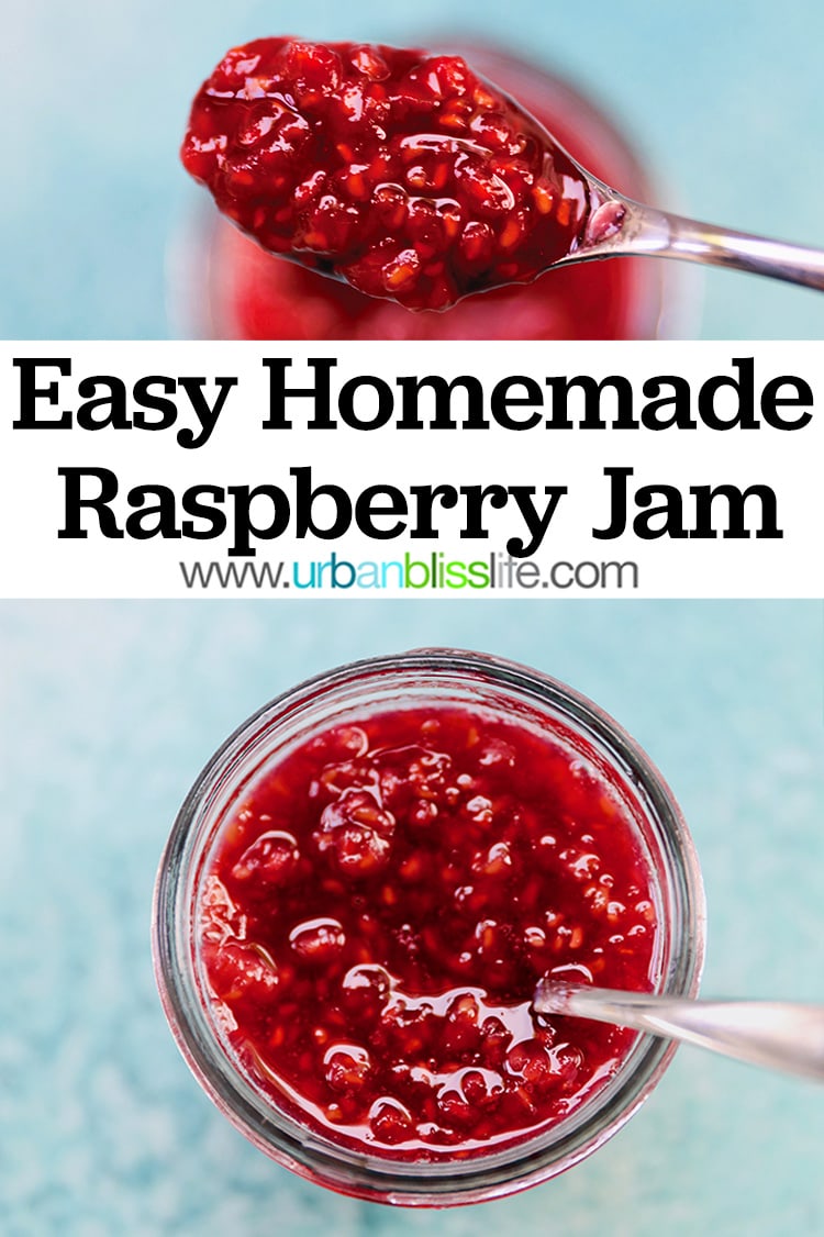 easy homemade raspberry jam recipe