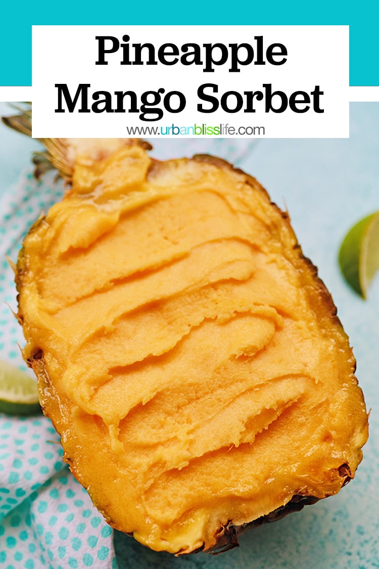 pineapple mango sorbet recipe