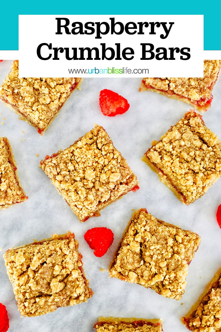 Raspberry Crumble Bars