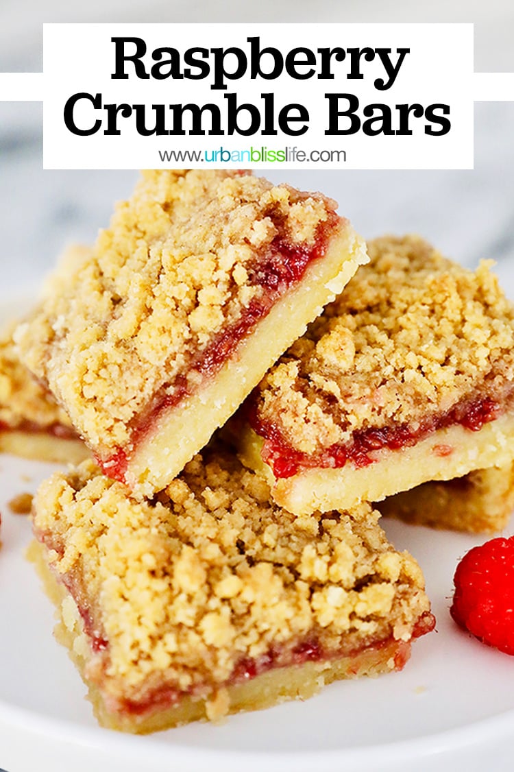 Raspberry Crumble Bars