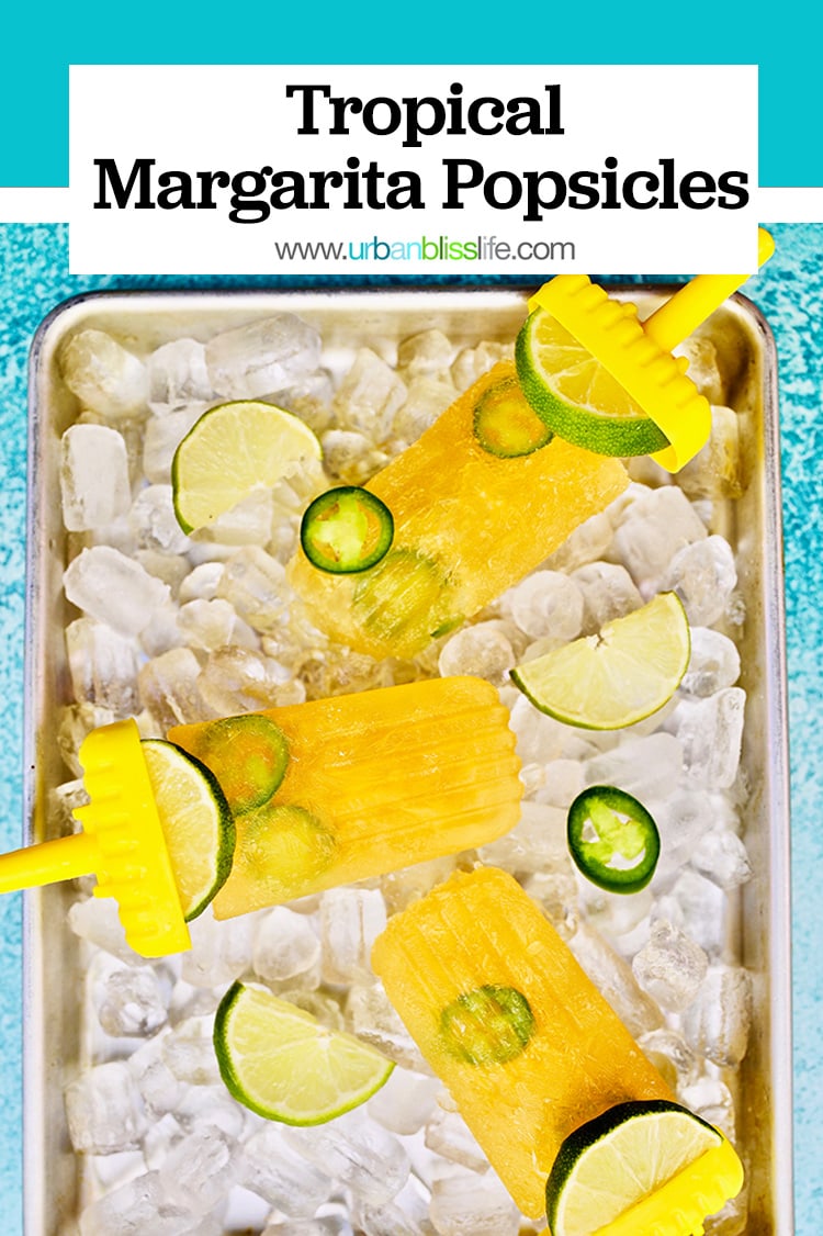 Tropical Margarita Popsicles