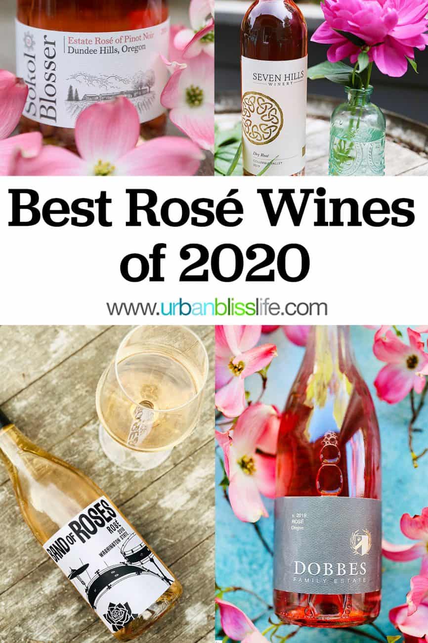 National Rosé Day best wines of 2020 graphic