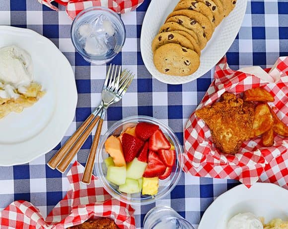 easy summer outdoor dinners