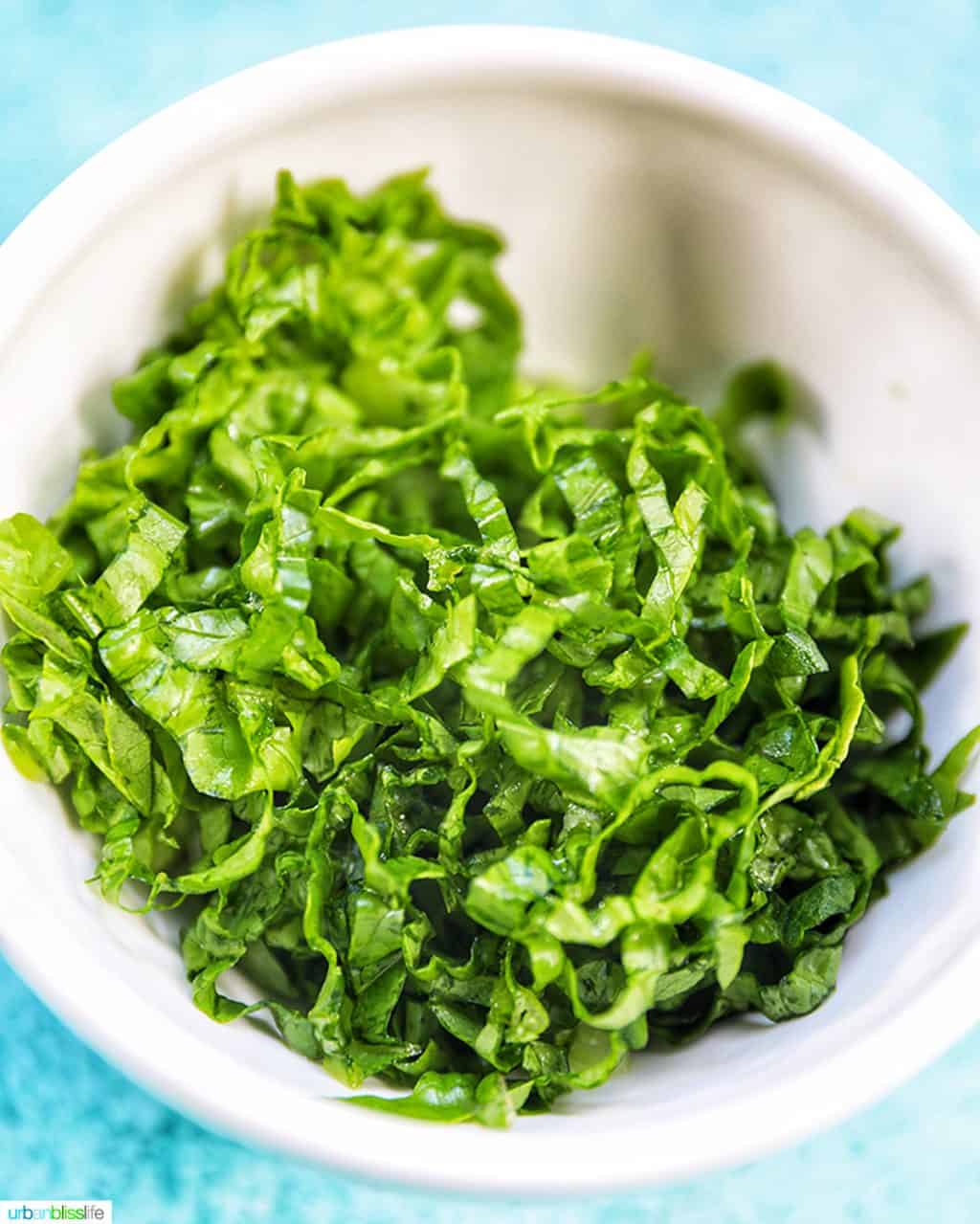 sliced romaine lettuce