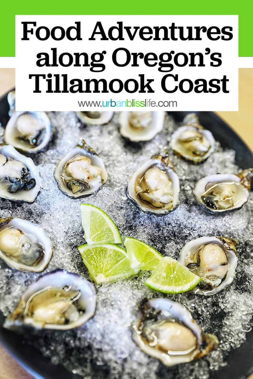 Oregon oysters Pinterest Graphic