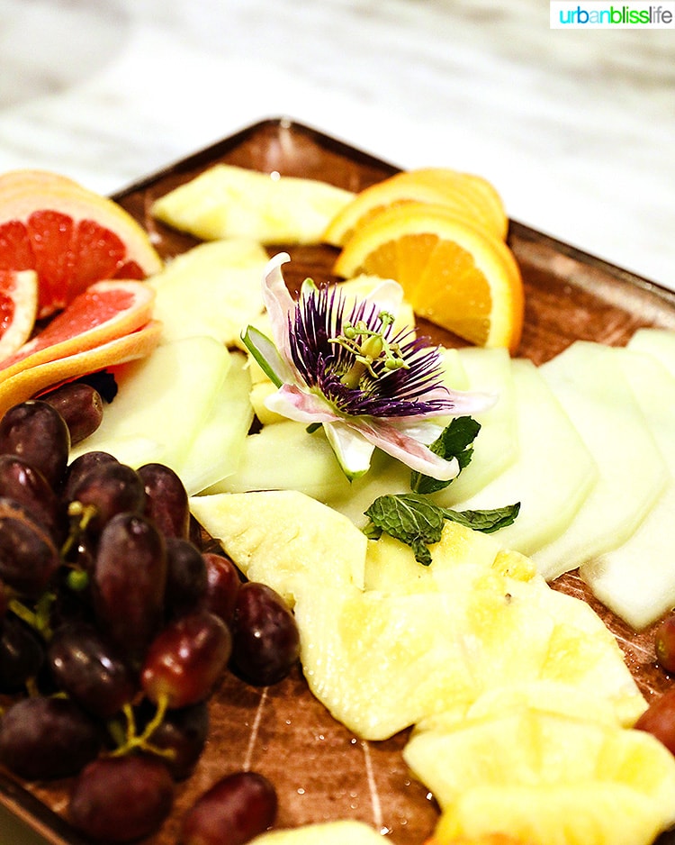 fruit platter